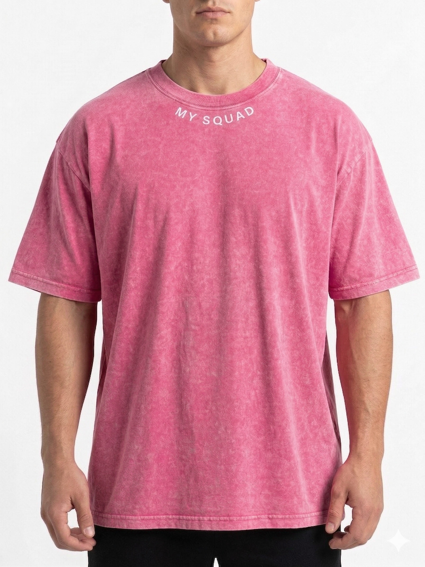 MSF Men's Vintage Wash Oversized Tee