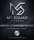 My Squad Fitness Calisthenics — 4-Month Transformation Pack (Levels 1–4)