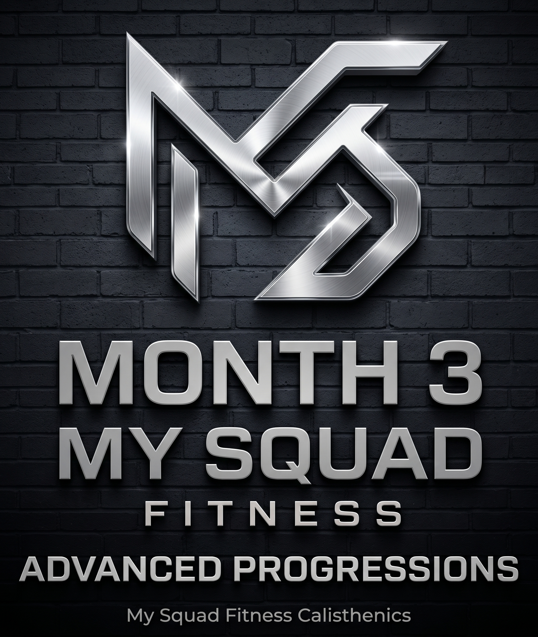My Squad Fitness Calisthenics —(Level 3) | Advanced Progressions