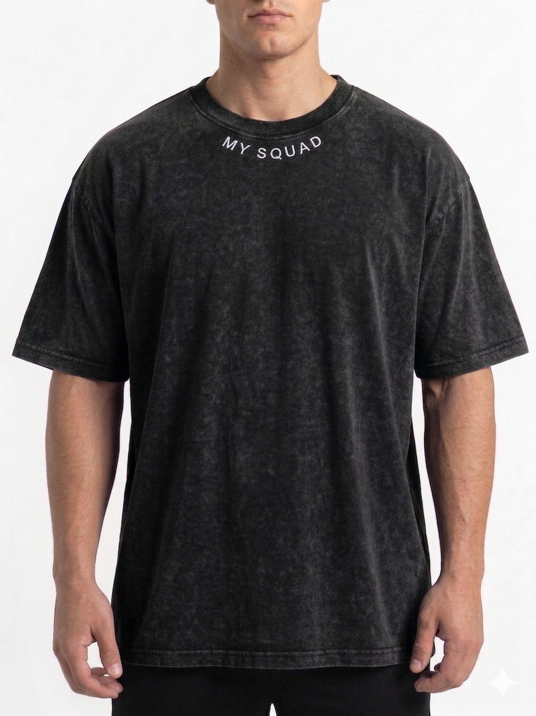 MSF Men's Vintage Wash Oversized Tee
