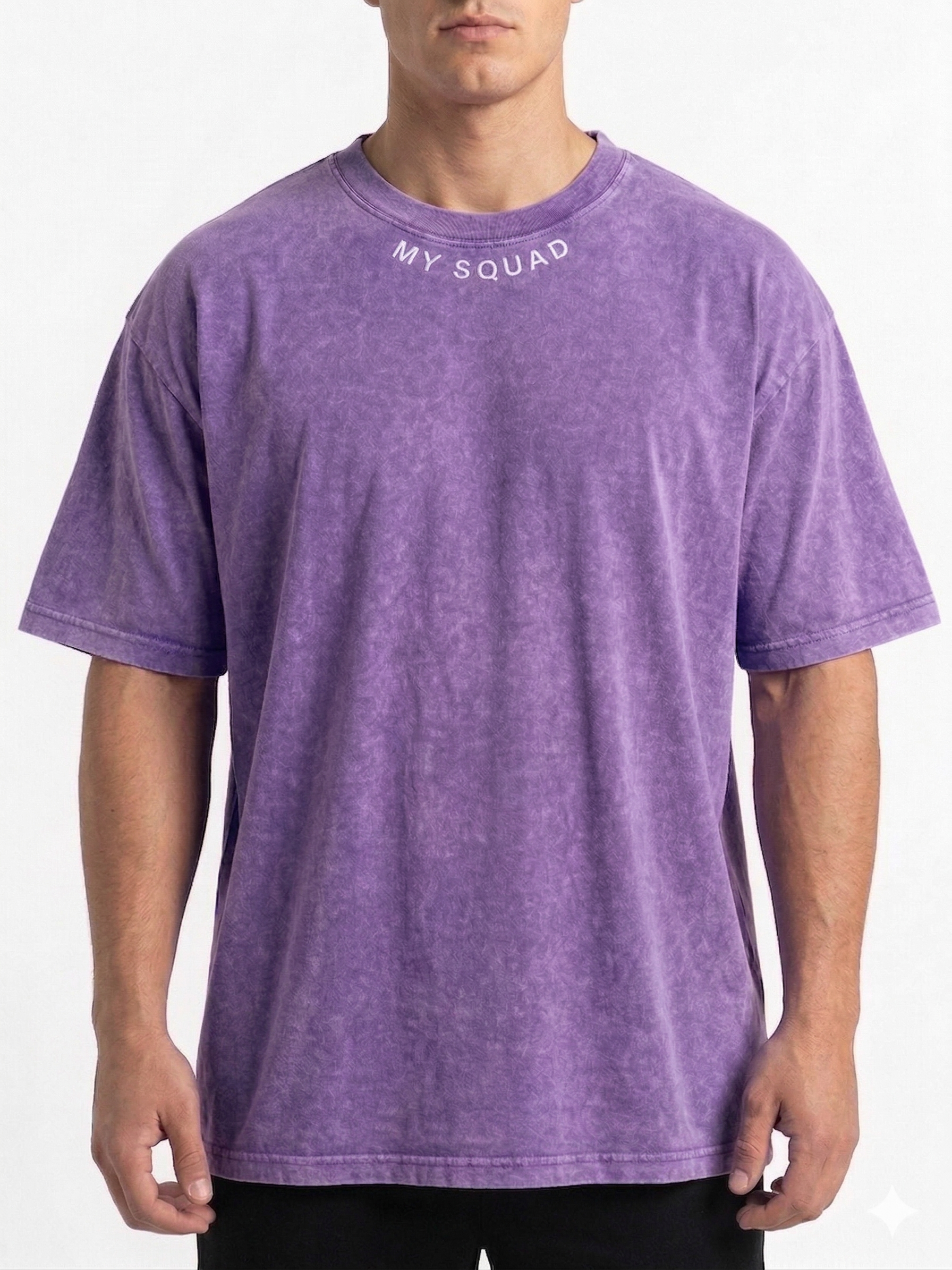 MSF Men's Vintage Wash Oversized Tee