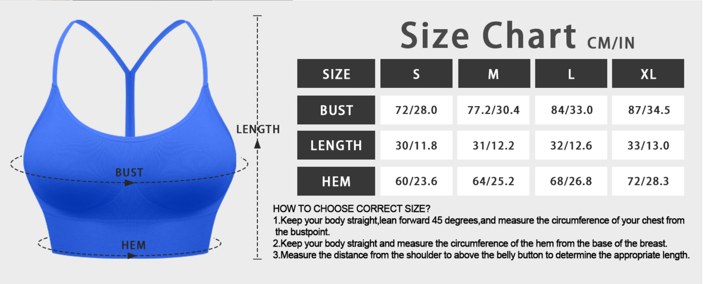 MSF Contour Y-Back Sports Bra